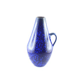 Stunning blue 60s WENDELIN STAHL ceramic VASE