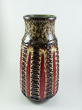 1960s CERAMIC FLOOR VASE 1470-40 by Jasba Westgerman pottery