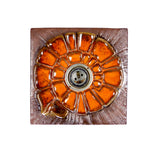 1970s Ceramic Fossil SCONCE by PAN Westgermany