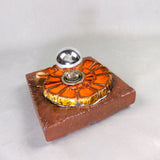 1970s Ceramic Fossil SCONCE by PAN Westgermany