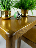 Set of 70s Danish oak wood NESTING TABLES