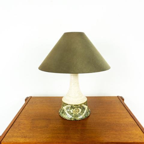 1970s DANISH Ceramic TABLE LAMP by Bartholdy Denmark