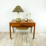 1970s DANISH Ceramic TABLE LAMP by Bartholdy Denmark