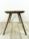 1930s VINTAGE rustic wooden MILKING STOOL bench