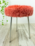 Six colors available! 1960s TRIPOD PLUSH STOOL from East Germany