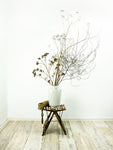 1960s crackle glazed FLOOR VASE by SILBERDISTEL Westgermany