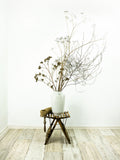1960s crackle glazed FLOOR VASE by SILBERDISTEL Westgermany