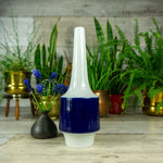 1960s PORCELAIN Vase white cobalt blue by Heinrich Bavaria Westgermany