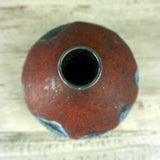 1960s lentil shaped UFO CERAMIC VASE by Otto Keramik Westgerman Pottery