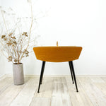 Rare 1960s SEWING TABLE by Ilse Möbel Westgermany, Side or End Table