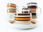1970s porcelain tableware THOMAS 'SCANDIC', saucer, design by Hertha Bengtson