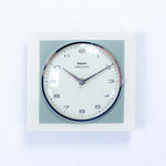 1960s WALL CLOCK by Dugena Westgermany, electromechanical battery movement