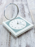 1960s WALL CLOCK by Dugena Westgermany, electromechanical battery movement