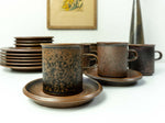 Iconic 1960s ARABIA RUSKA FINLAND coffee set tableware for 6 persons