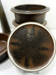 ARABIA RUSKA FINLAND Set of 5 bowls, round cereal soup bowls