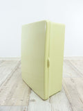 Pale vanilla yellow 1960s MIDCENTURY MEDICINE CABINET Westgermany
