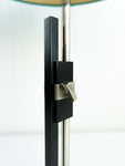 Ultra rare KAISER LEUCHTEN Table LAMP, model 45094, height-adjustable, petrol shade