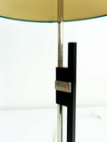 Ultra rare KAISER LEUCHTEN Table LAMP, model 45094, height-adjustable, petrol shade