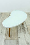 MIDCENTURY KIDNEY Side TABLE or plant stool