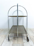 Exceptional rare millefiori design! 70s FOLDING CART by Bremshey Westgermany