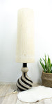 Exceptional 1960s XXL Double Bulb Ceramic FLOOR LAMP, Westgermany